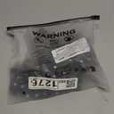 WDIRARA Women's Polka Dots Bikini Set Halter Triangle Swimsuit 2 Piece Bathing Suit (A Black Multicolor), Small