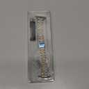 MioHHR Slim Metal Band Compatible with Apple Watch Band 42mm(Series 11 10) 41mm(Series 9 8 7) 40mm(Series 6 5 4 SE3/2/1) 38mm(Series 3 2 1),Stainless Steel iWatch Bands for Women,Silver/Gold