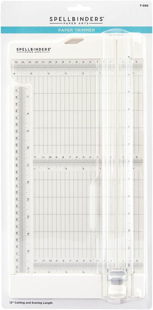 Spellbinders 12" Paper Trimmer, White