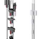 6 Pieces Vacuum Stand Compatible for Dyson V15 V12 V11 V10 V8 V7 V6, Bracket Made of Aviation Aluminum Alloy Material Compatible with All Handheld Cordless Vacuum Cleaners, with A Hidden Power Cord Design