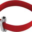 3529D Heavy Duty Strap Oil Filter Wrench Dual Drive (3/8" & 1/2") Design Fits Filters Up to 9" Diameter Durable Nylon Strap and Forged Steel Handle for Easy Removal