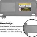 NHILES Left Driver & Right Passenger Side Sun Visors Compatible with Toyota Tacoma 2005-2015 Without Light #74320-04181-B1 74320-04180-B1 74320-04181-B1 74320-04180-B0 Grey