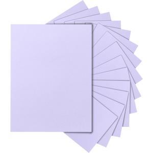 100 Sheets Purple Cardstock 8.5 x 11 Certificates Paper, 200gsm/75lb Heavyweight Paper Card Stock for Cards Making, Greeting Card, Business Cards, School Crafting, Menus