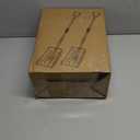 Kids Snow Shovel with D-Grip Handle, Aluminum Blade, Toddler Snow Shovel for Car Trunk, Emergencies, Driveways, and Car Snow Removal. (Age 3+, 2 Packs)