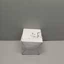 Therwen 12 Pcs Chain Link Fence Ring Cap Aluminum Chainlink Parts Eye Top for 2 1/ 2" (fits 2 3/ 8" Od) Fence Post 1 5/ 8" Rail Tube Outdoor Rail Fencing Repair Hardware