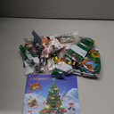 Christmas Tree Building Block Set, Eye Catching Christmas Tree Toy With Lights for Boys Girls Christmas Ornament Gifts, Display Build Christmas Tree Toy Tabletop Decoration, Upgraded (545 Pcs)