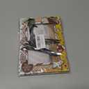 2 x Merry Christmas Picture Frame, Winter Holiday Decorations Holiday Gifts,Gingerbread Men Theme Photo Frame Signs, Wooden Tabletop Photo Frame With Stand, Christmas Frame Gifts for Family Friends-C06