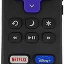 Aurabeam OEM Replacement Roku TV Remote Control with Netflix, Disney +, Hulu and Vudu Buttons