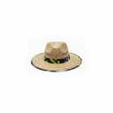 Handwoven Straw Cowboy Hat for Women Wide Brim Travel Sun Hat with Strap Breathable Lightweight Outdoor Sun Protection for Beach Gardening Camping Hiking Black