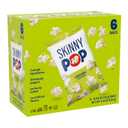 SkinnyPop Popcorn, Original, Whole Grain, Dairy-Free Snack, 0.65oz Bags (6ct) (EXP 09/12/26)