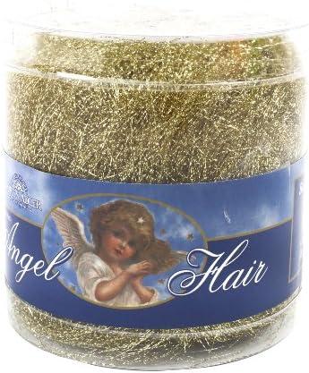Kurt S. Adler 15-Gram PVC Gold Angel Hair Tinsel