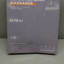 Back Massager, Rolling Up and Down Back Massager with Heat, Back Massage 4D Kneading for Pain Relief Deep Tissue, Ultrathin Shoulder Massager Gift for Women Men Parents Christmas, Khaki