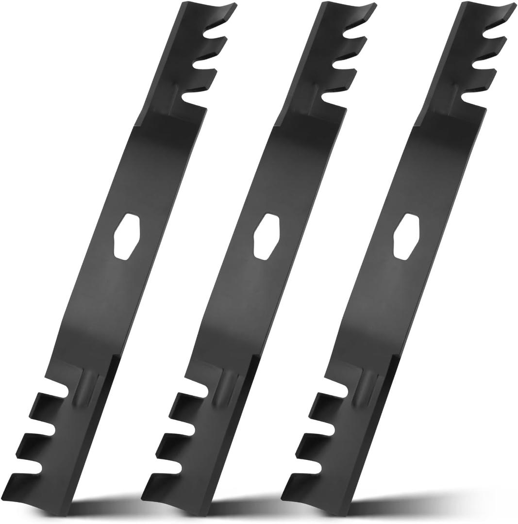 ZT1 54 Blades for Cub Cadet Troy Bilt 742P05286-X Ultima ZT1 ZT2 ZTS2 Enduro XT1 XT2 54 inch Cutting Deck Lawn Mower Replace 742P05086X 742-05086-X 742-05530-X Mower Blade (High Lift)