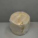 JMIATRY 3 Tier Bamboo Steamer 8 Inch Dumpling Steamer Basket With Side Handles Bamboo Steamers Basket With Lids for Steaming Cookware Asian Food, Bao Buns, Chinese Dim Sum, Dumpling