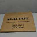 SMARTAKE 200 Pcs Parchment Paper Baking Sheets, 17x26 Inches Non-Stick Precut Baking Parchment, for Baking Grilling Steaming Bread Cup Cake Cookie and More (Unbleached)