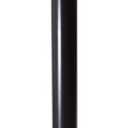 Architectural Mailboxes 7516B-10 Pacifica In-Ground Steel Mailbox Post, Alloy Steel, One Size, Black