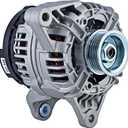 DB Electrical 400-24189 12V 90A Alternator Compatible With/Replacement For Audi A4 1999-2001, A4 Quattro 1999-2001, Volkswagen Passat 1999-2005 321-1975, 334-1811, 334-1813, ABO0230, Clockwise