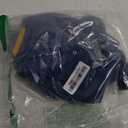 Dog Raincoat, Waterproof Dog Rain Jacket with Hood, Rain Coat with Leash Hole, Reflective Strap for Small Medium Dogs, Lightweight Puppy Clothes(Blue,S) (S(Back Length12''))