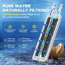 WF3CB Water Filter Replacement For Frigidaire Puresource 3, WF3CB Water Filter with New Generation Filter Core For 3X Absorption Capacity, 2 Pack