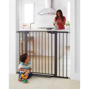 Amazon.com: Cumbor 36" Extra Tall Baby Gate for Dogs and Kids with Wide 2-Way Door, 29.7"- 46" Width, and Auto Close Personal Safety for Babies and Pets, Fits Doorways, Stairs, and Entryways, Black : Baby