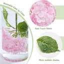 Waipfaru 21" Real Touch Hydrangea Artificial Flowers with Long Stem & Leaves, Full Latex Faux Hydrangea Flowers for Home Decor Party Floral Arrangements Wedding Bouquets Centerpieces(Pink, 3Pcs)