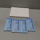 Money and Rent Receipt Book 4 Pack Sets, 2-Part, 2.75"x6" Carbonless Copy Receipt Book with Cardboard and Waterproof Cover (50 Sets Per Book)