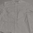 Amazon Essentials Men's Slim-Fit Short-Sleeve Poplin Shirt White XL