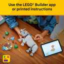 LEGO Creator 3 in 1 Wild Animals: Majestic Rhino with Birds Building Toys for Kids - Safari Pretend Play Toys for Girls & Boys, Ages 9+ - Gift for Christmas - 31171