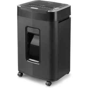 Aurora Professional Grade 150-Sheet Auto Feed Micro-Cut Paper and Credit Card Shredder with 6.3 Gallon Pullout Basket / 60 Minutes/Security Level P-4