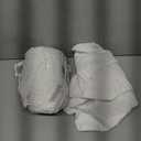 SHINELAND Pinch Pleated Sheer Curtains 84 Inches Long, White Linen Light Filtering Semi Privacy That Let Light in Non See Through Window Sheers for Bedroom Living Room (40"W x 84"L (Pack of 2))