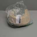 2 Sets Soft Flannel Toilet Seat Cover with Memory Foam, Non Slip Thicker Warmer Washable Bathroom Toilet Seat Cushion, Easy-Install Self-Adhesive Reusable Toilet Lid Seat Cover Pads (Green,Beige)