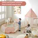 3 in 1 Kids Play Tent with Tunnel, Pop Up Play Tent with Ball Pits for Toddlers and Playhouse Kids Indoor & Outdoor, Perfect Kid’s Gifts