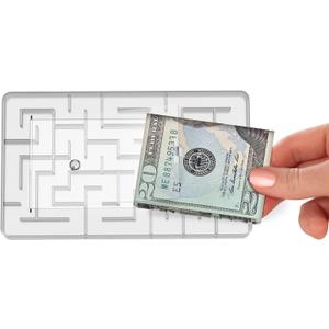 Money Puzzle Box, Money Holder Maze Gift Holder, Stocking Stuffers for Teens and Adults - Christmas Small Gifts - Fun Way to Give Cash as a Gift (1)