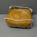 ROYALE LINENS 300 Thread Count 100% Long Staple Combed Cotton Fitted Sheet Queen - Super Soft Deep Pocket Bottom Sheet - Fitted Sheets Only - Elastic Sheets (Queen, Yellow)