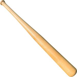 Genuine Solid Beech Wood Baseball Bat - 27" 29" 31" Tball Bat, Weight Training, Pickup Games - Classic and Timeless Design