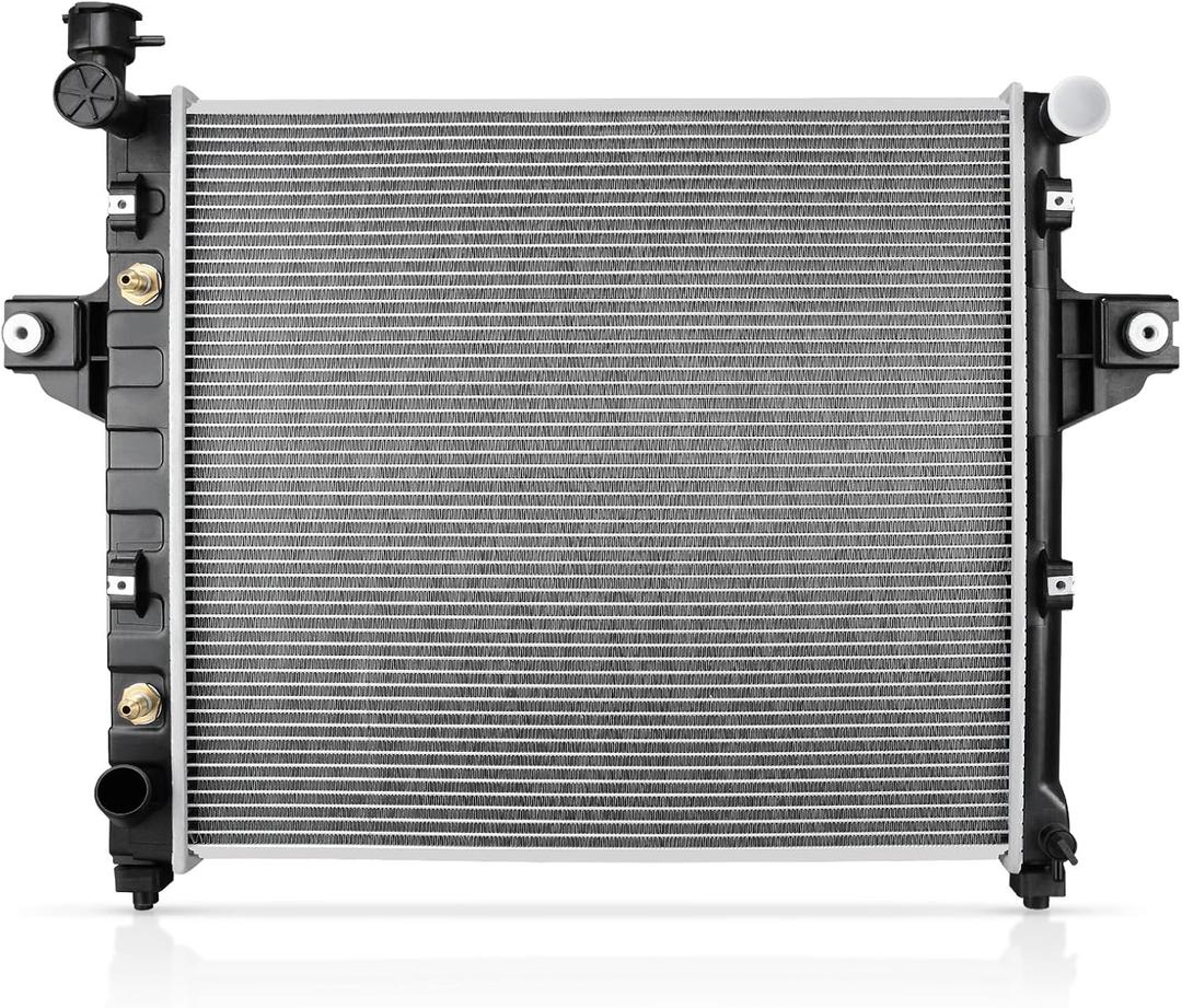 YITAMOTOR Replace Radiator Compatible with 99-04 Jeep Grand Cherokee CU2262 | 1999 2000 2001 2002 2003 2004 Grand Cherokee Laredo/Limited 2004 Grand Cherokee SE/Special Edition 2002 Sport 4.0L L6