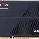 G.SKILL Ripjaws S5 Series (Intel XMP 3.0) DDR5 RAM 96GB (2x48GB) 6800MT/s CL34-46-46-108 1.35V Desktop Computer Memory UDIMM - Matte Black (F5-6800J3446F48GX2-RS5K)
