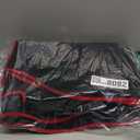 Dashboard Dash Cover Mat for 2010-2018 Dodge Ram 1500 2500 3500, Polyester Custom Fit Dodge Ram Dash Cover Red Trim (Ram 2010-2018, Black-Red)