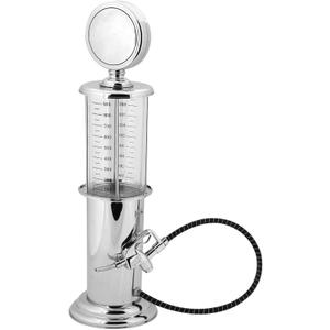 Gas Pump Liquor Dispenser - Retro Vintage Bar Decanter 1000ml | 16.9 in Tall | Food-Safe | Whiskey Vodka Beer Wine | Home Bar Decor Novelty Gift for Men Dad Party
