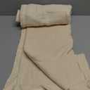 PHF Pacific Home Fashion Cotton Waffle Weave Throw Blanket 50X60 Beige 
