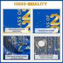 Class of 2026 Backdrop, 6 * 6 FT Graduation Photo Backdrop, Blue and Gold Graduation Banner, 2026 Congratulations Banner for Photoshoot, Graduate Background Booth Props