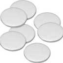 PATIKIL 20mm Steel Disc, 100Pcs Round Metal Stamping Blanks Tags Circle Stainless Steel Strike Plate DIY for Engraving Stamping Jewelry Craft