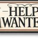 Funny Kitchen Sign Wall Decor, Help Wanted Sign, Coffee Bar Sign, Rustic Farmhouse Kitchen Decor, Vintage Wooden Kitchen Sign, Coffee Station Decor, Funny Kitchen Wall Art, Gift for Coffee Lovers.