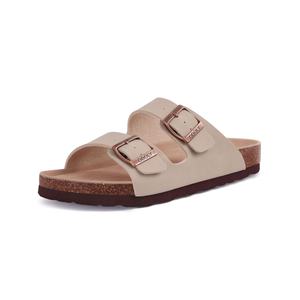 Unisex Cork Footbed Slide Sandal, Arch Support Summer Outdoor Sandals with Adjustable Buckle for Women and Men(Size 40) Size: 9 Women/7.5 Men