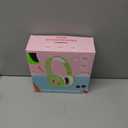 iClever Kids Headphones for School Travel, Safe Volume 85dBA, Stereo Sound Over-Ear for Kid, Foldable 3.5mm Wired Dinosaur Headphones for iPad Computer, HS19S