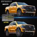 Dynofit 2.5 Inch Front Leveling Kits for 2019-2026 Ford Ranger and 2021-2026 Bronco(Not for Sport or Raptor) 2WD 4WD, Raise 2.5" Strut Spacer Suspension Lift Spacers