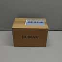 Hudgan Stackable Storage with Bamboo Top for Laundry Room Organization, Extra Large Trash Bag/Garbage Bag Dispenser, Under Sink Organizer, Pantry Organizers