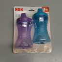 NUK Fun Grips Hard Spout Sippy Cup, 10 oz. | Easy to Hold, BPA Free, Spill Proof Toddler Cup, 2pack, Assorted Color