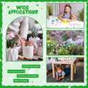 Shappy 200 Pcs Christmas Tiny Glow in The Dark Ducks Xmas Luminous Mini Resin Ducks Miniature Duck Figures for DIY Garden Aquarium Ornament Home Birthday School Party Project Accessories, 10 Colors