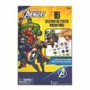 MARVEL Avengers Sticker Activity Valentines, 16 ct, Pack Of 10